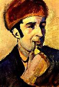 August Macke Portrait de Franz Marc china oil painting artist